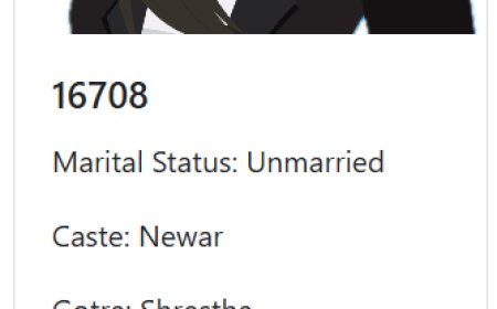 BB16708: यू.ए.ई. बस्ने ३० वर्षीय १२ पास नेवार केटीलाई असल जीवनसाथी चाहियो ।
