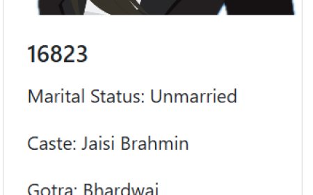 BB16823: नेपालमा बस्दैआएकी २९ वर्षीय व्याचलर्स पास व्राम्हण केटीलाई असल जीवनसाथी चाहियो ।