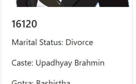 BB16120: नेपाल वस्दैआएको २८ वर्षीय डिभोर्सड PCL Nurse व्राम्हण केटीलाई असल जीवनसाथी चाहियो ।