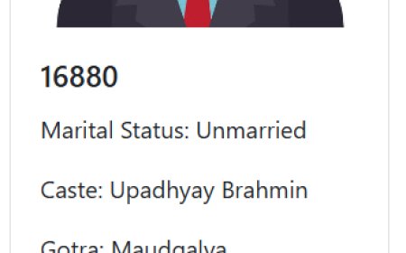 BB16880: नेपाल बसोवास गर्ने ३२ वर्षीय सरकारी जागिरे व्राम्हण केटालाई असल जीवनसाथी चाहियो ।