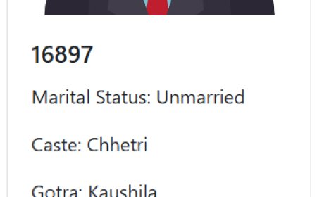 BB16897: कतारमा कार्यरत १२ पास २७ वर्षीय क्षेत्री केटालाई असल जीवनसाथी चाहियो ।
