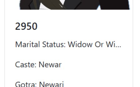 BB2950: नेपाल वसोवास गर्ने ४७ वर्षीय एकल नेवार महिलालाई असल जीवनसाथी चाहियो ।
