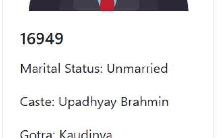 BB16949:  नेपाल बसोवास गर्ने ३३ वर्षीय सरकारी जागिरे केटालाई असल जीवनसाथी चाहियो ।